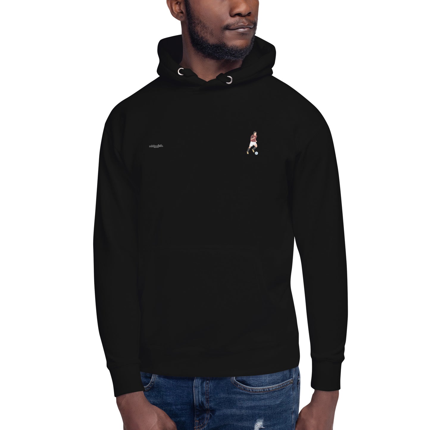 Minimalistic Wearing Hoodie Kaka