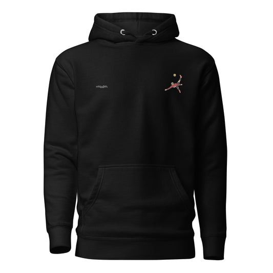 Minimalistic Wearing Hoodie Garnacho Bicycle Kick