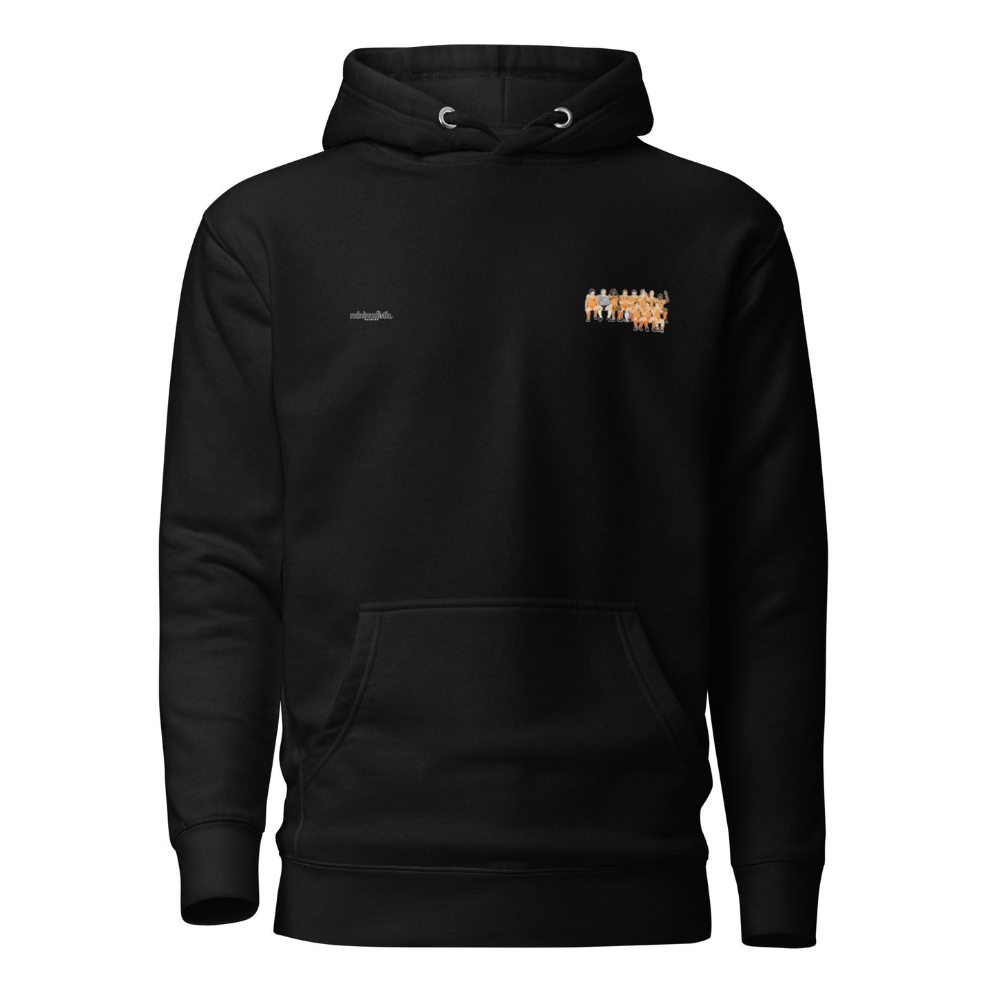 Minimalistic Wearing Hoodie Netherlands 88