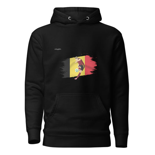 Minimalistic Wearing Hoodie De Bruyne Belgium