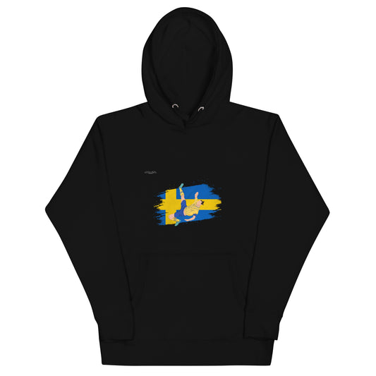 Minimalistic Wearing Hoodie Ibrahimovic Sweden