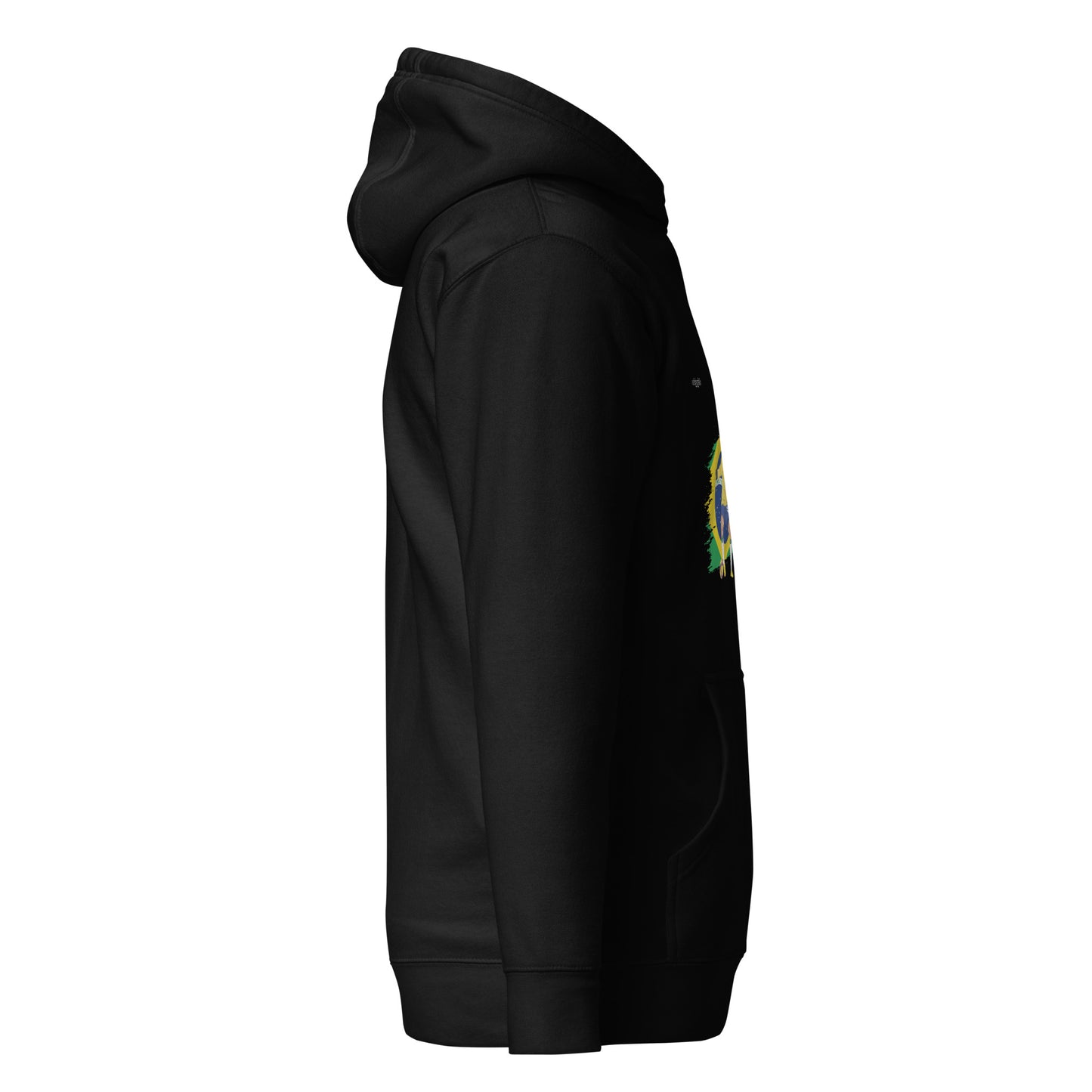 Minimalistic Wearing Hoodie Ronaldinho Brazil