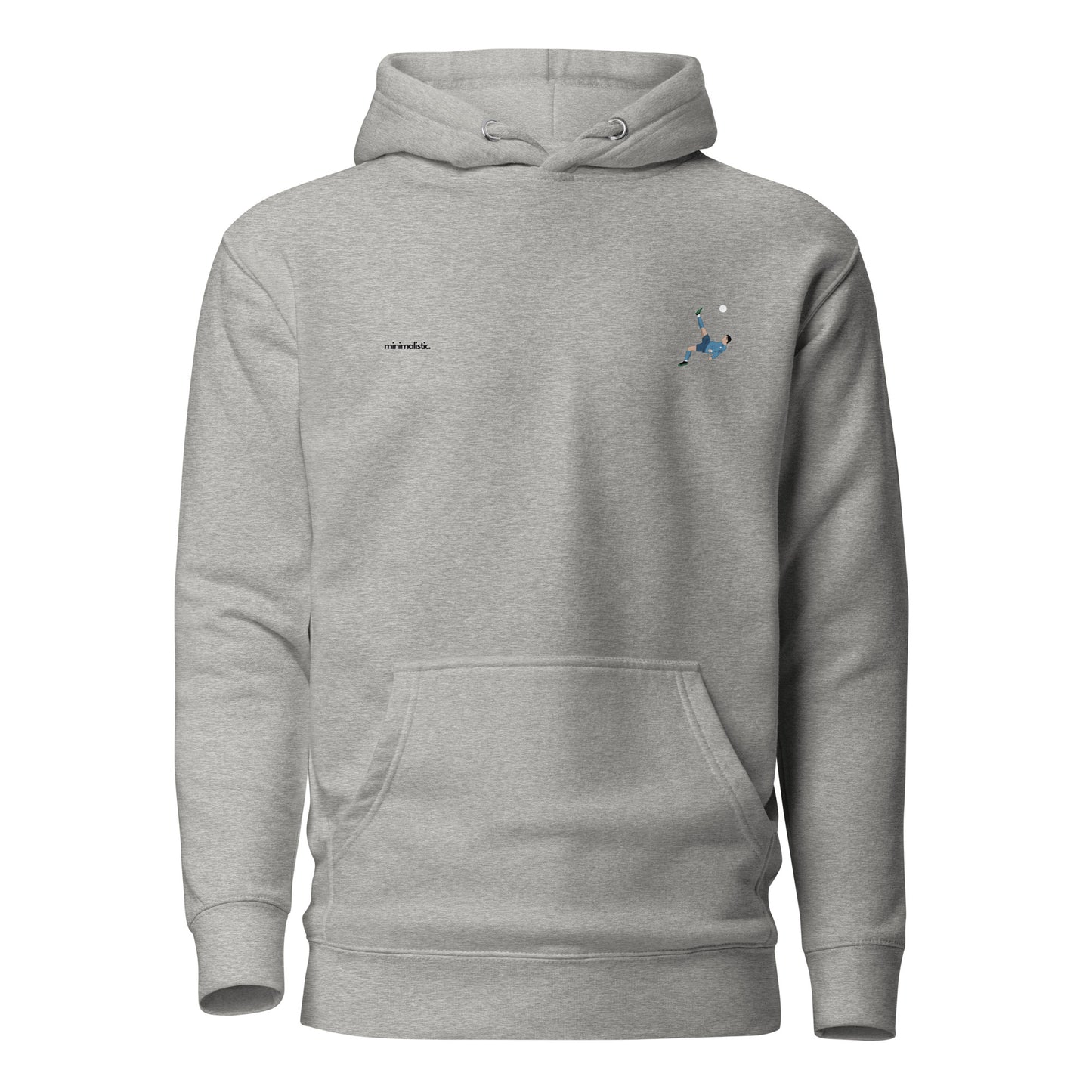 Minimalistic Wearing Hoodie C.Ronaldo Bicycle Kick