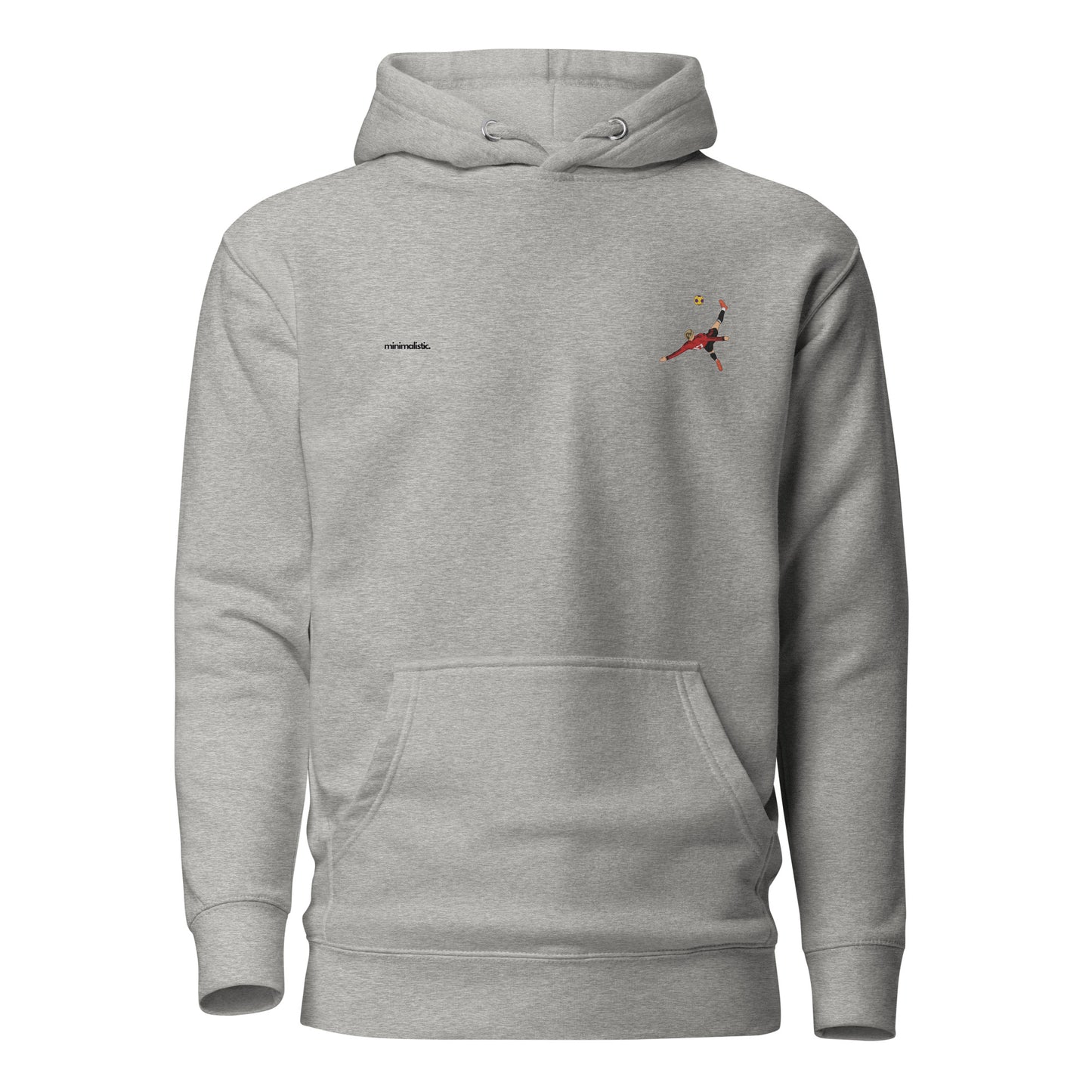 Minimalistic Wearing Hoodie Garnacho Bicycle Kick