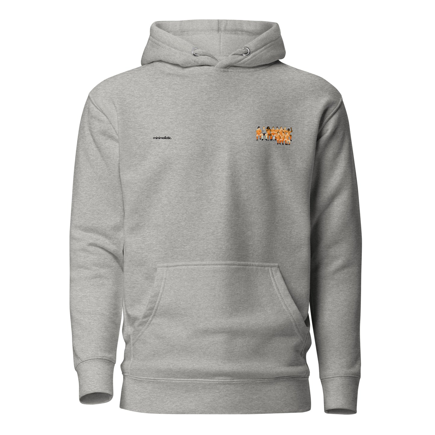 Minimalistic Wearing Hoodie Netherlands 88