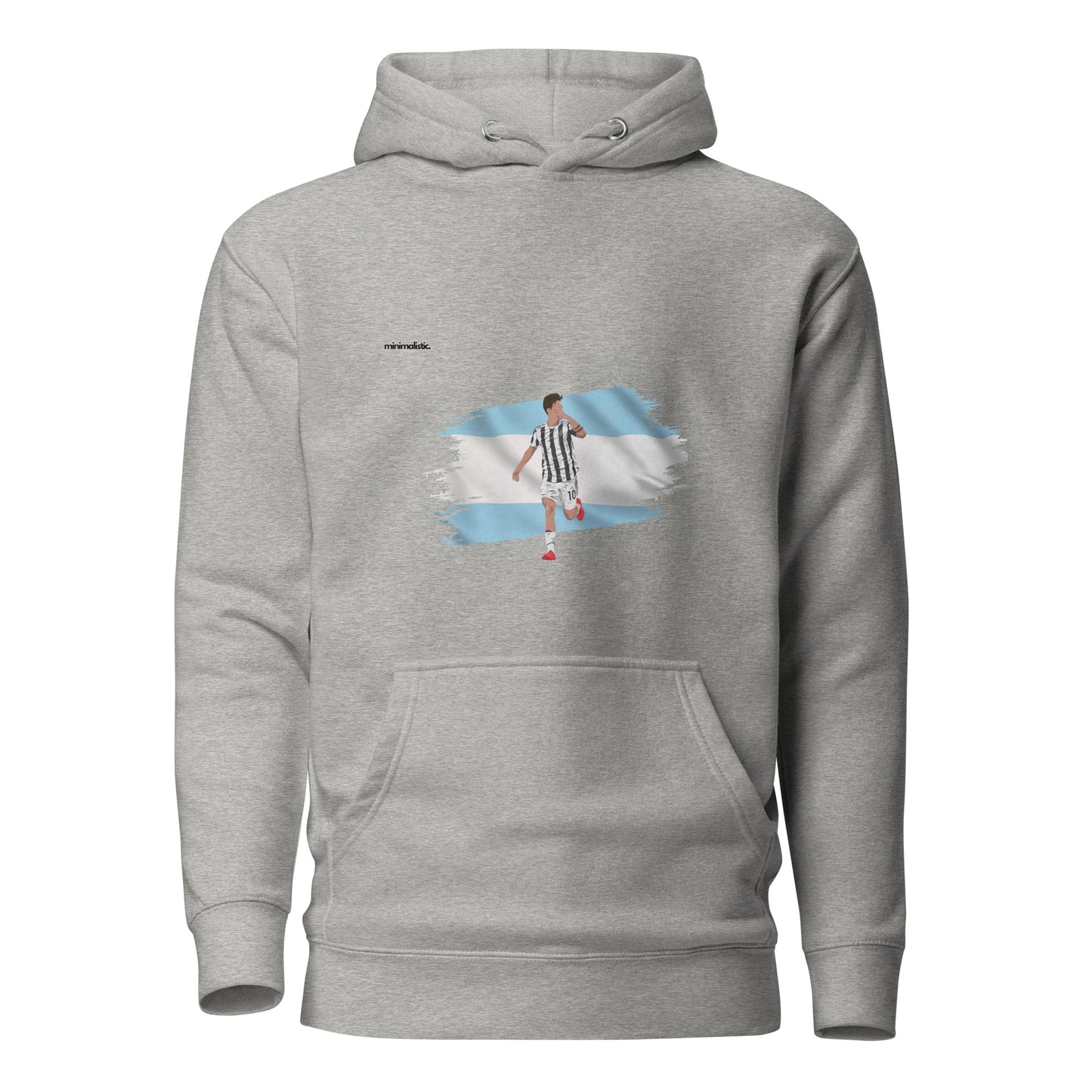 Minimalistic Wearing Hoodie Dybala Argentina