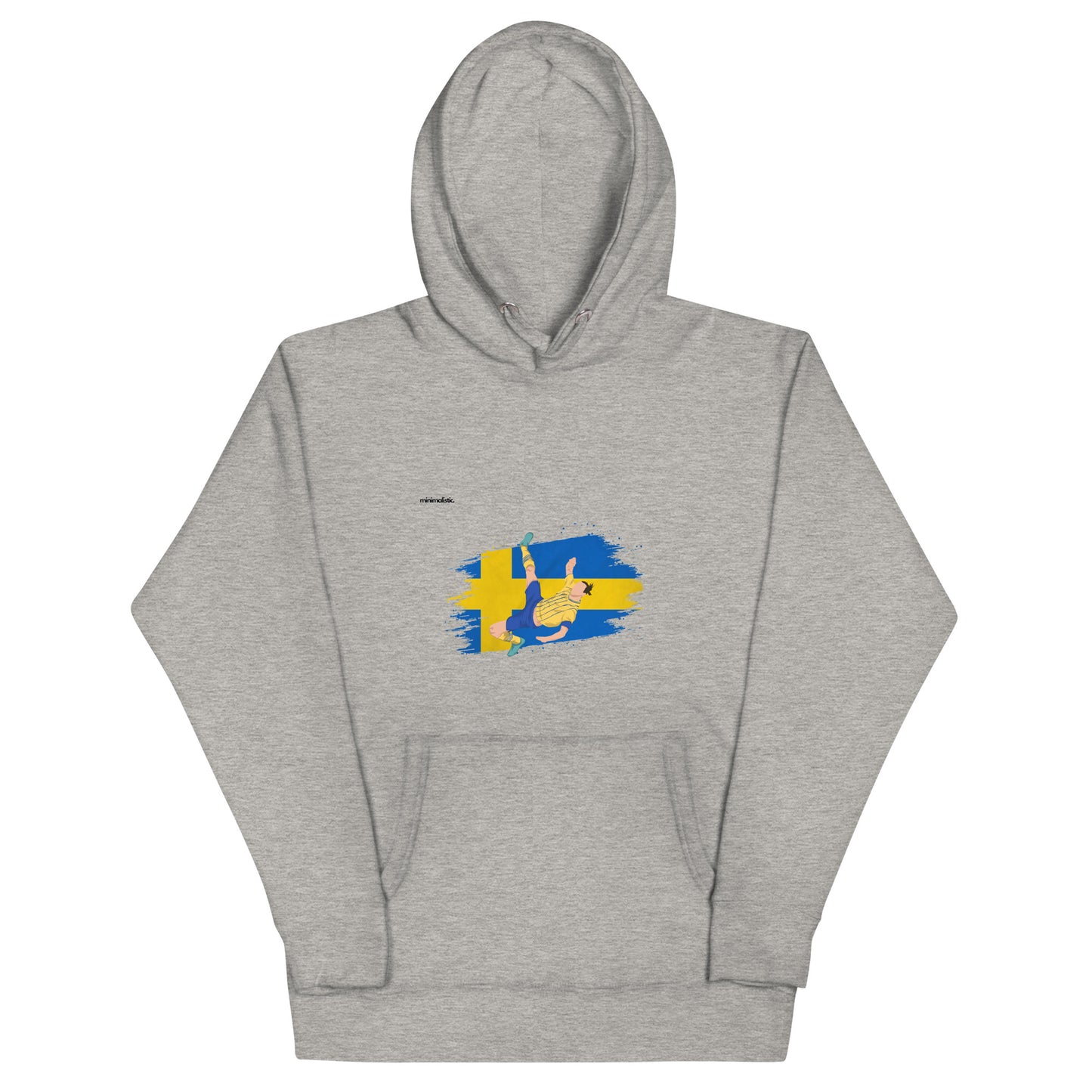 Minimalistic Wearing Hoodie Ibrahimovic Sweden