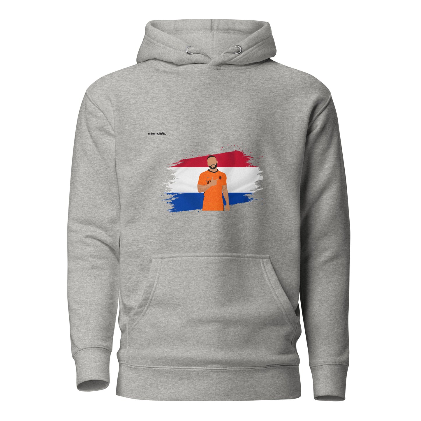 Minimalistic Wearing Hoodie Depay Netherlands