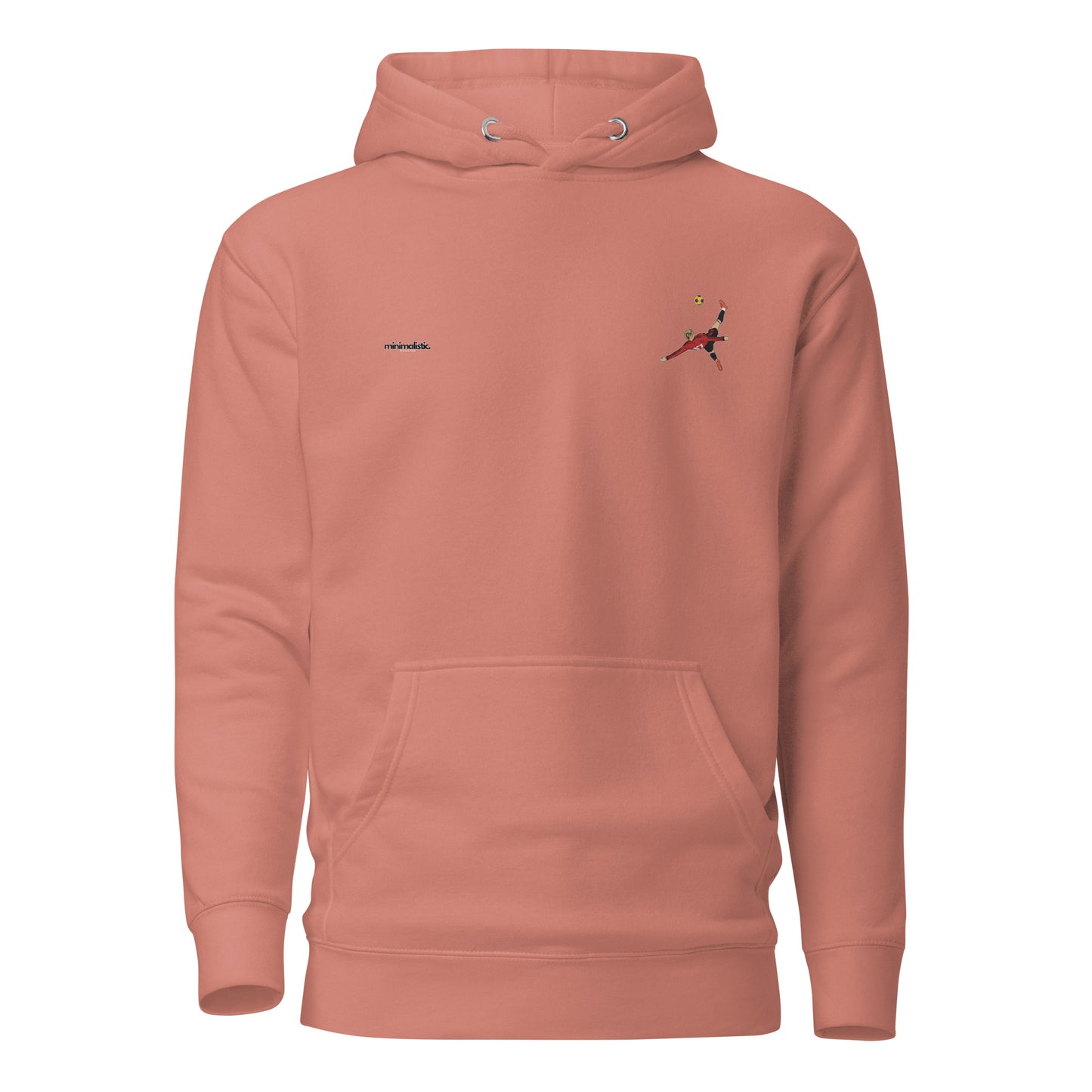 Minimalistic Wearing Hoodie Garnacho Bicycle Kick