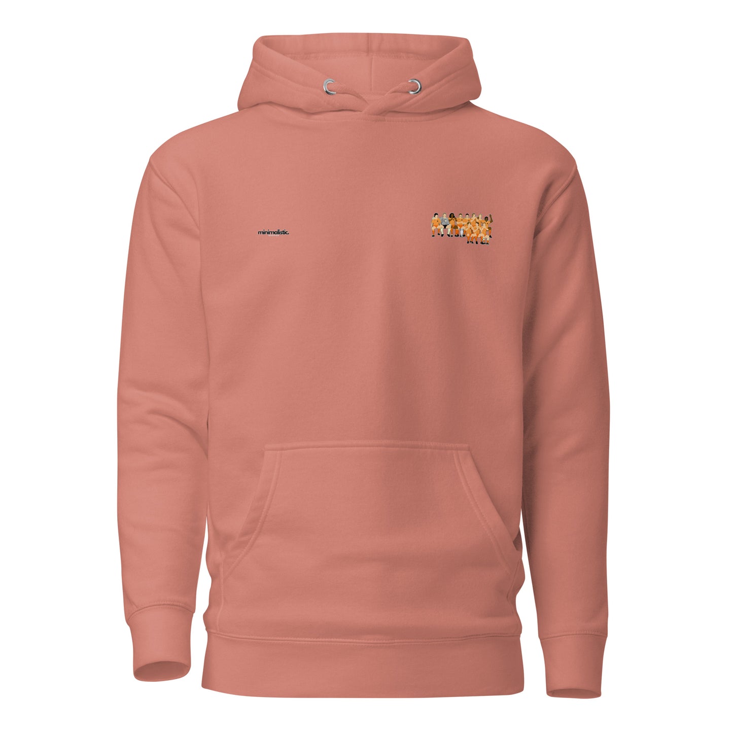 Minimalistic Wearing Hoodie Netherlands 88