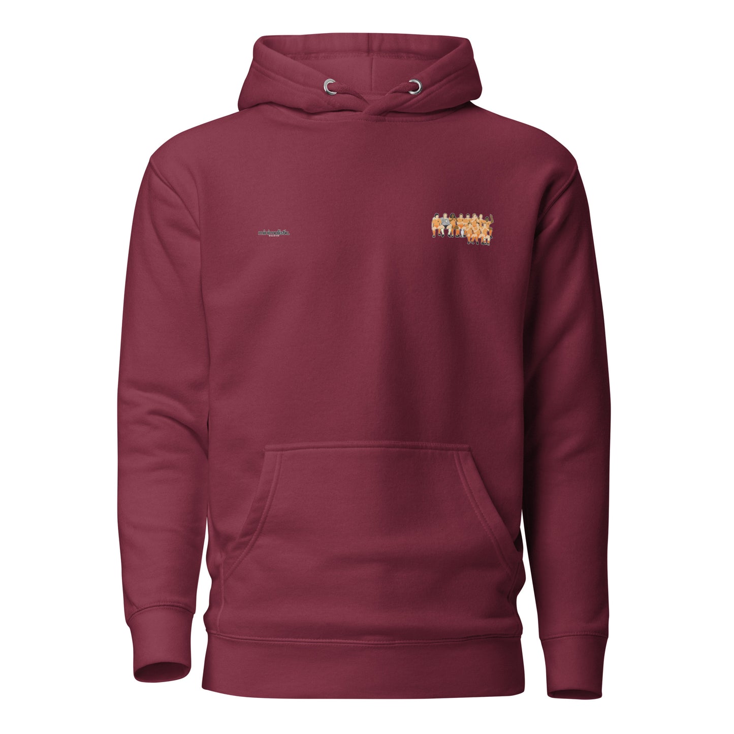 Minimalistic Wearing Hoodie Netherlands 88