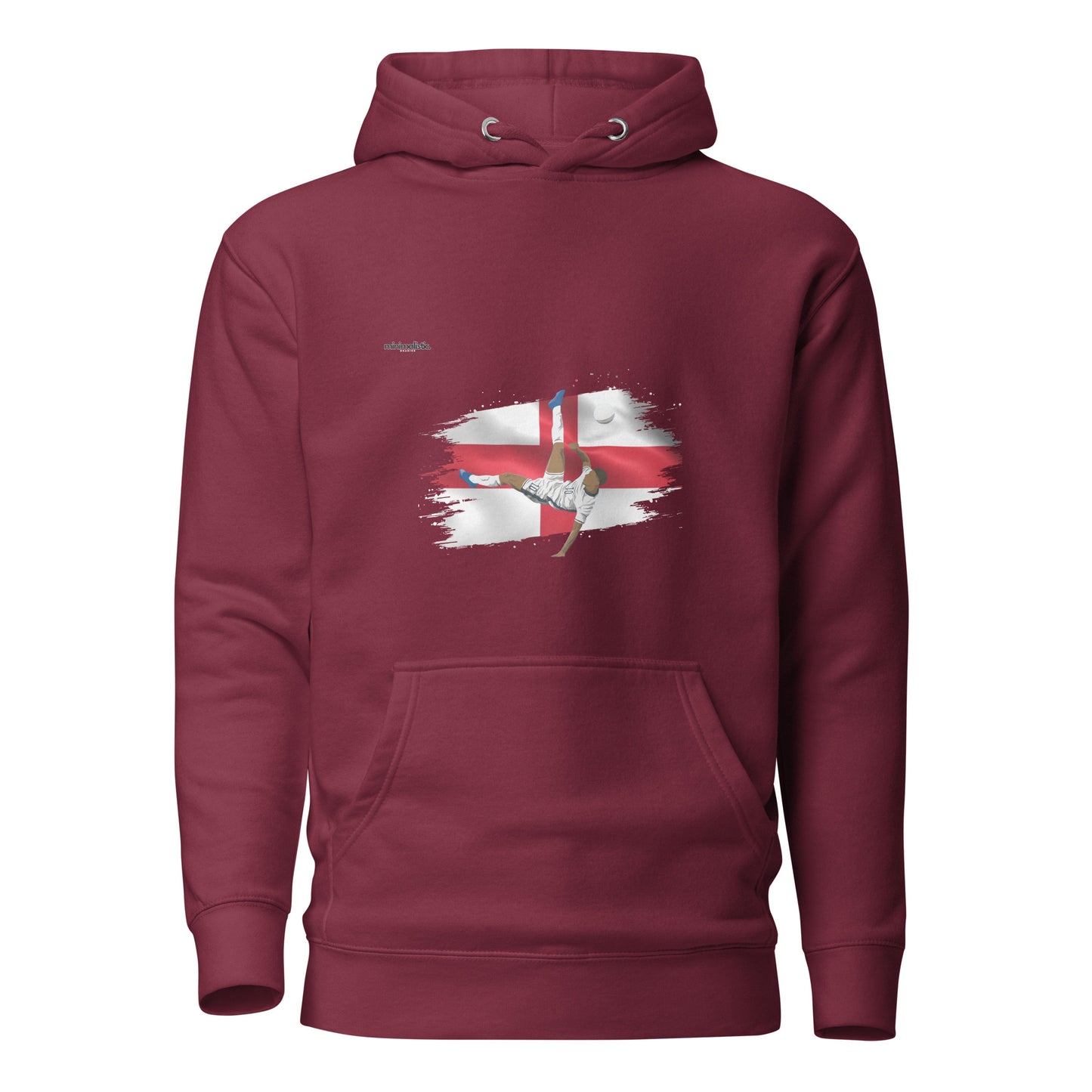 Minimalistic Wearing Hoodie Bellingham England