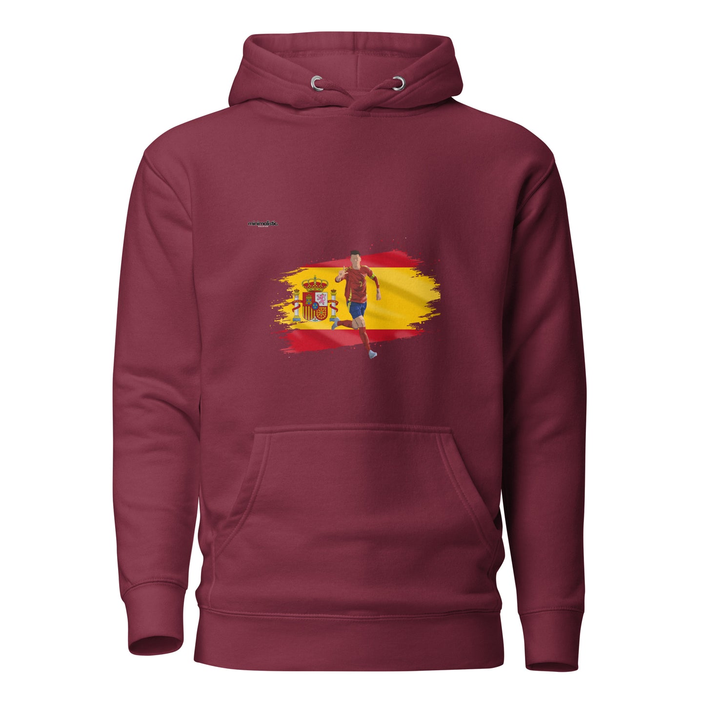 Minimalistic Wearing Hoodie Morata Spain