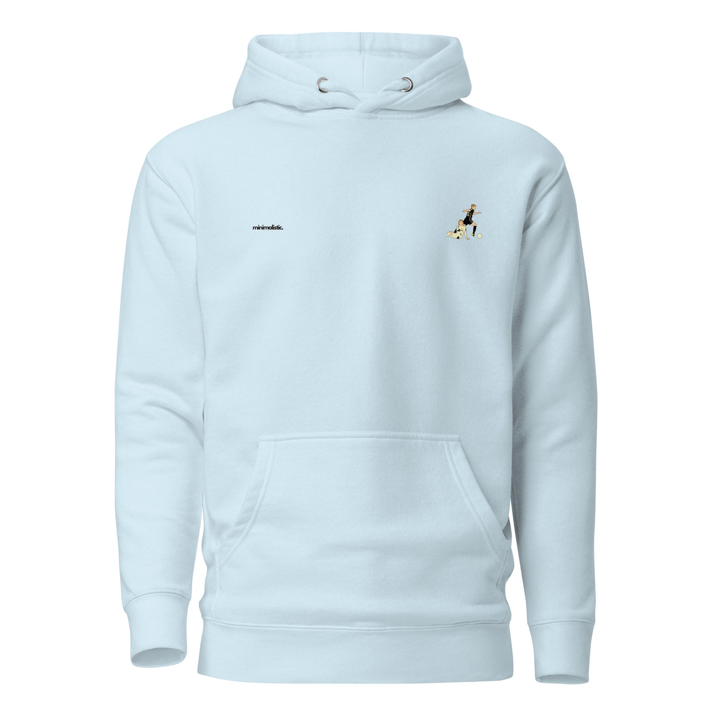 Minimalistic Wearing Hoodie Frenkie de Jong & Modric