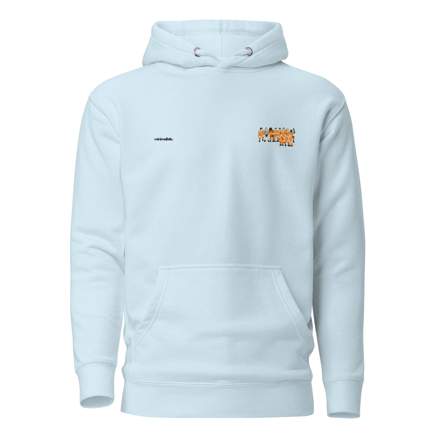 Minimalistic Wearing Hoodie Netherlands 88