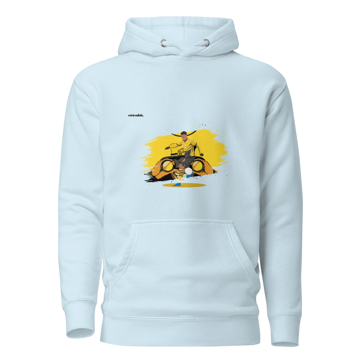 Minimalistic Wearing Hoodie Sancho Dortmund