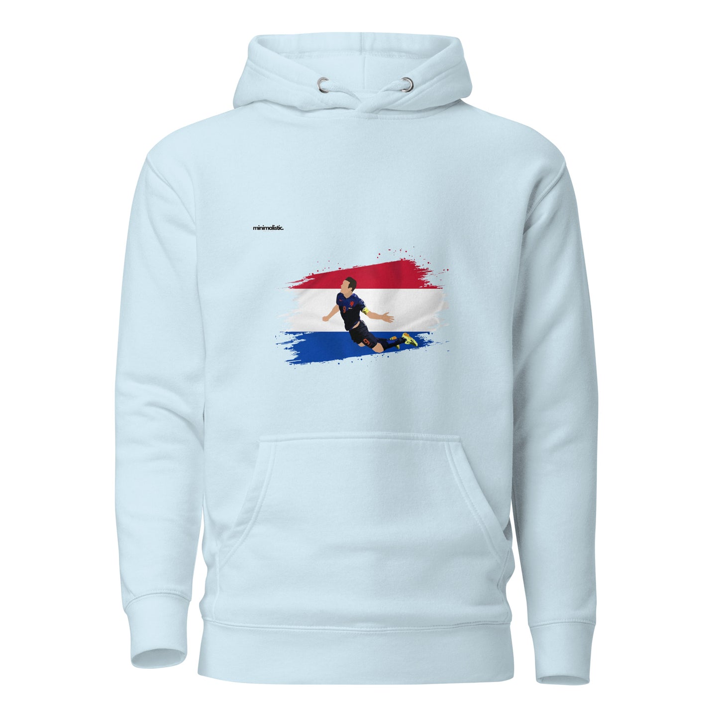 Minimalistic Wearing Hoodie Van Persie Netherlands