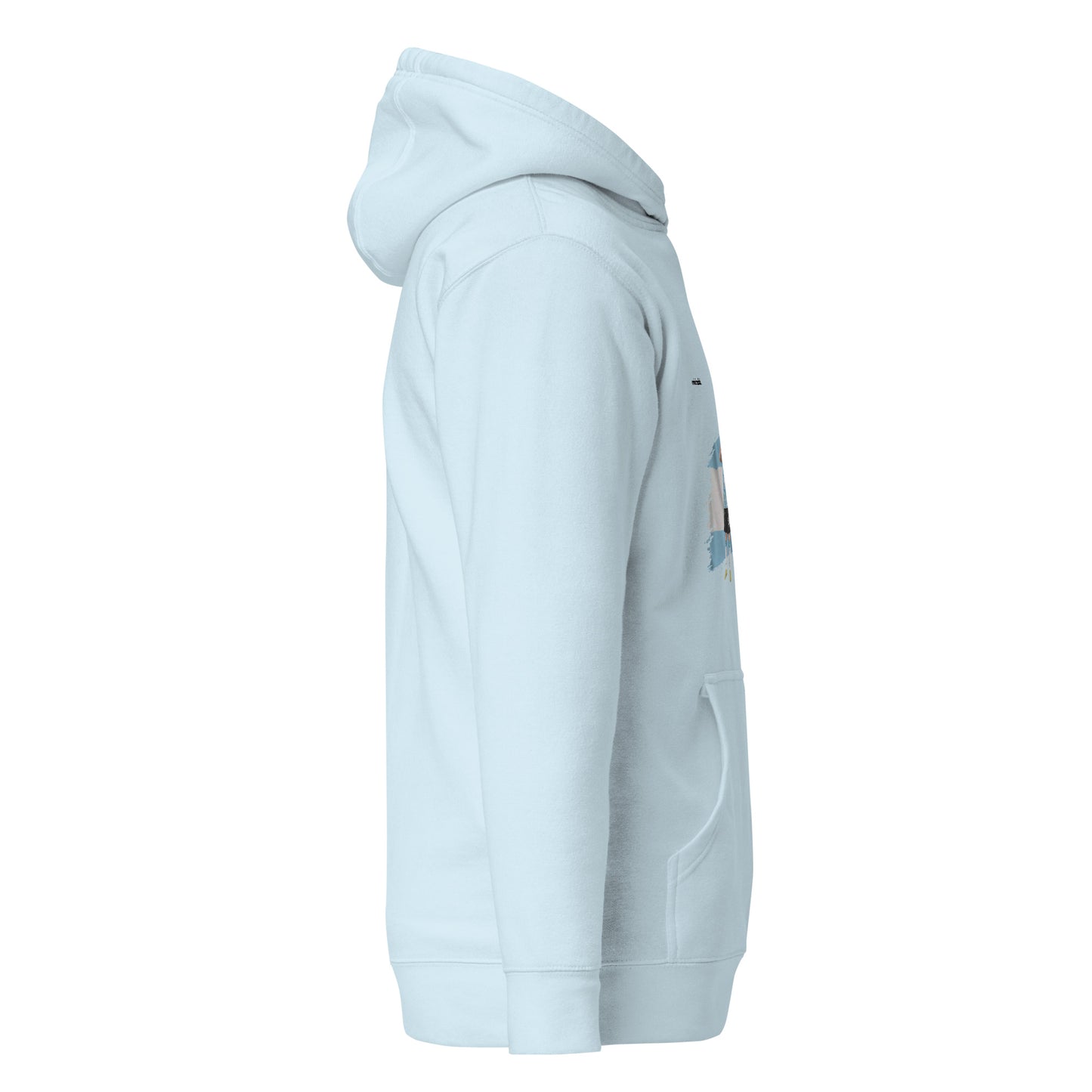 Minimalistic Wearing Hoodie Messi Argentina