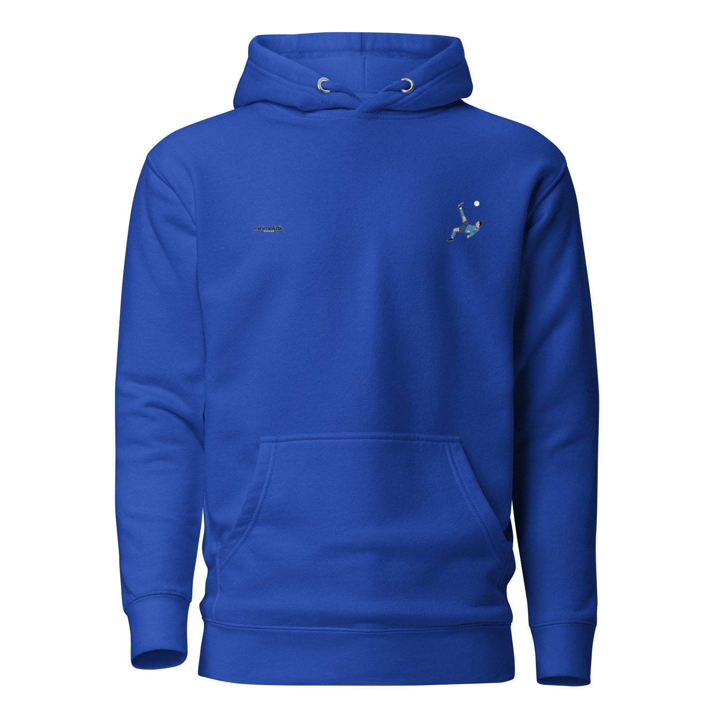 Minimalistic Wearing Hoodie C.Ronaldo Bicycle Kick