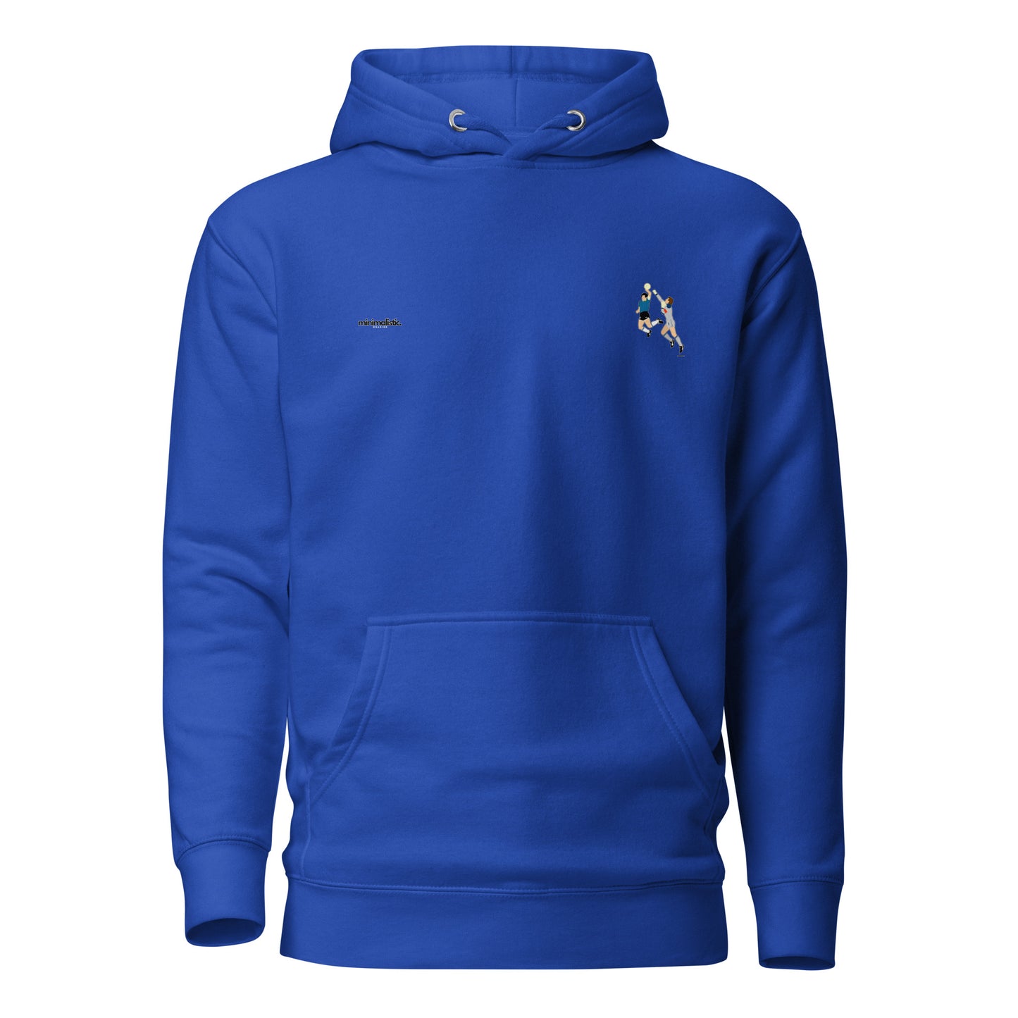 Minimalistic Wearing Hoodie Maradonna Handball