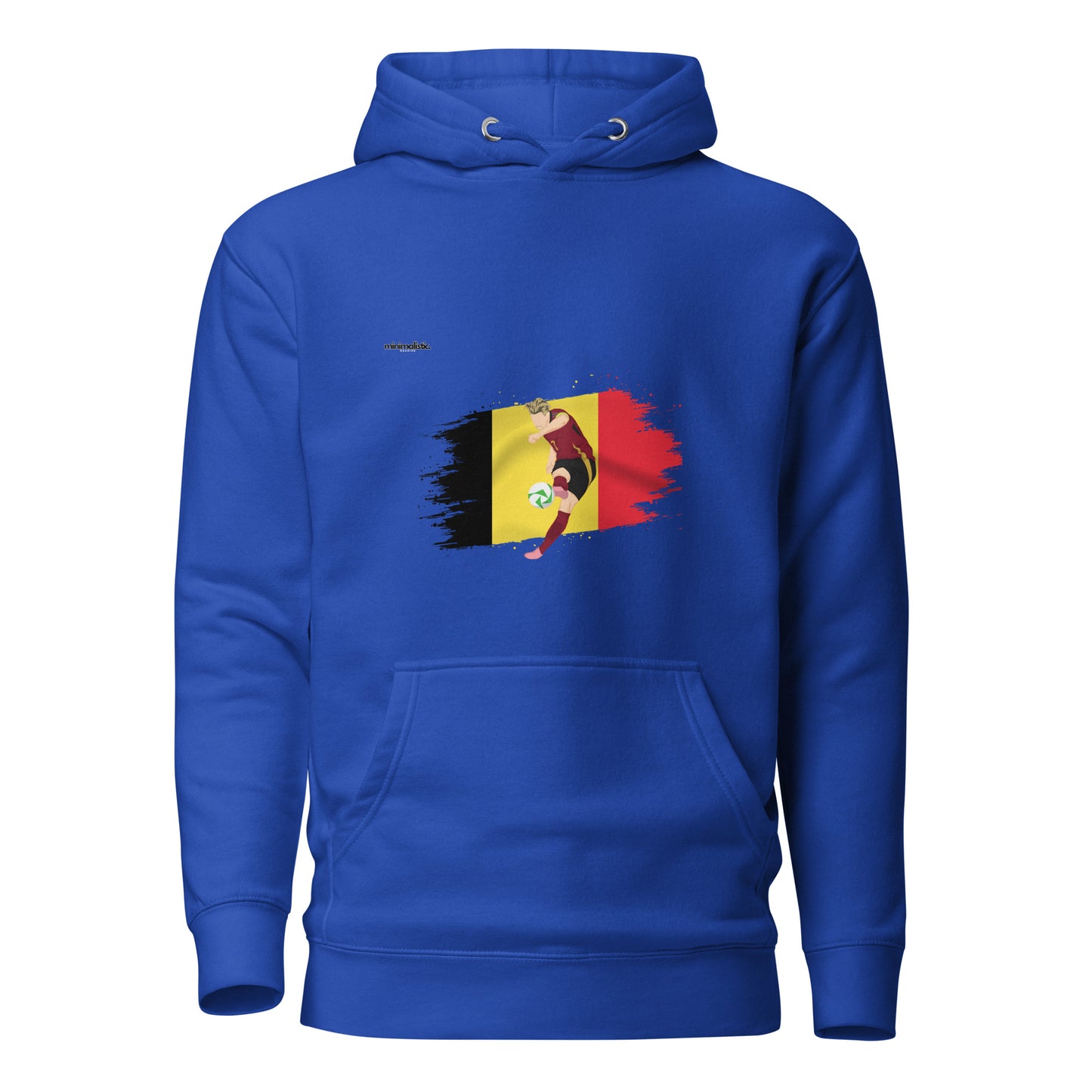 Minimalistic Wearing Hoodie De Bruyne Belgium