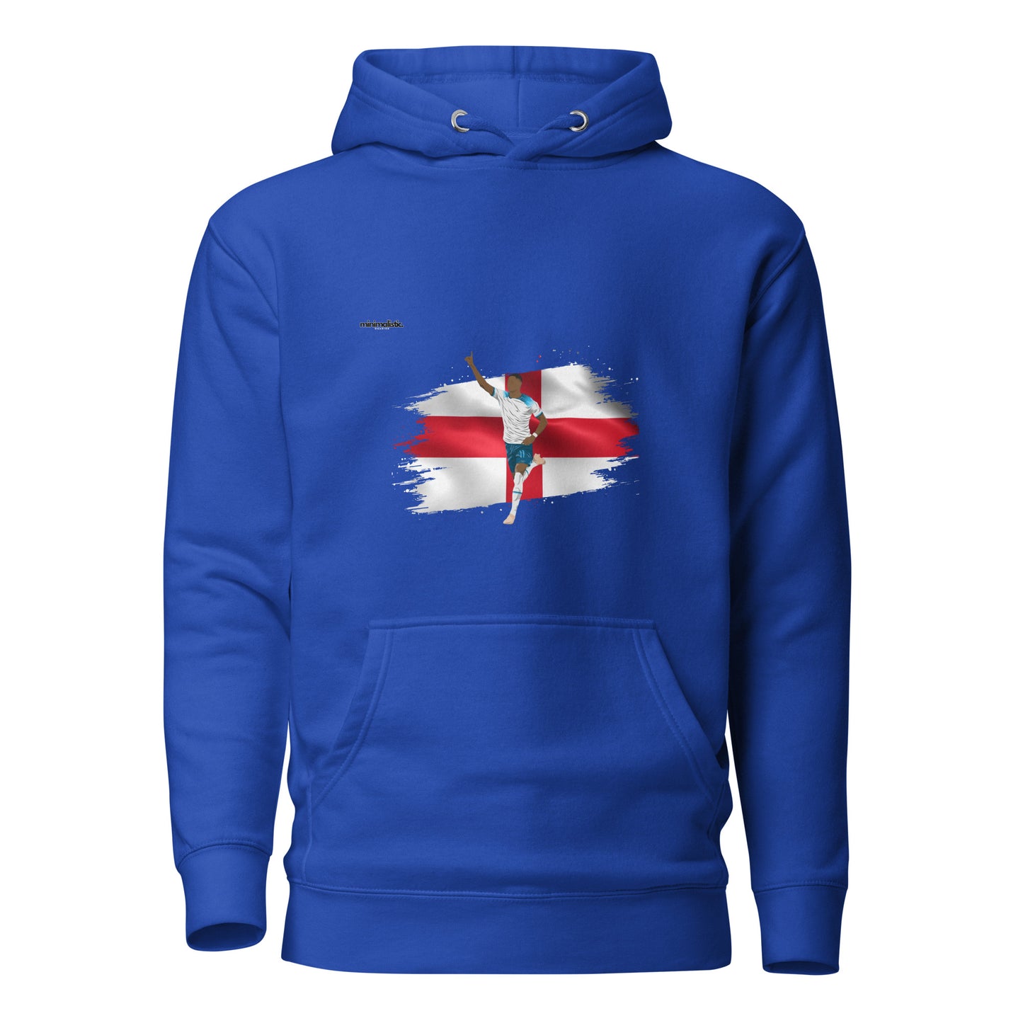 Minimalistic Wearing Hoodie Rashford England