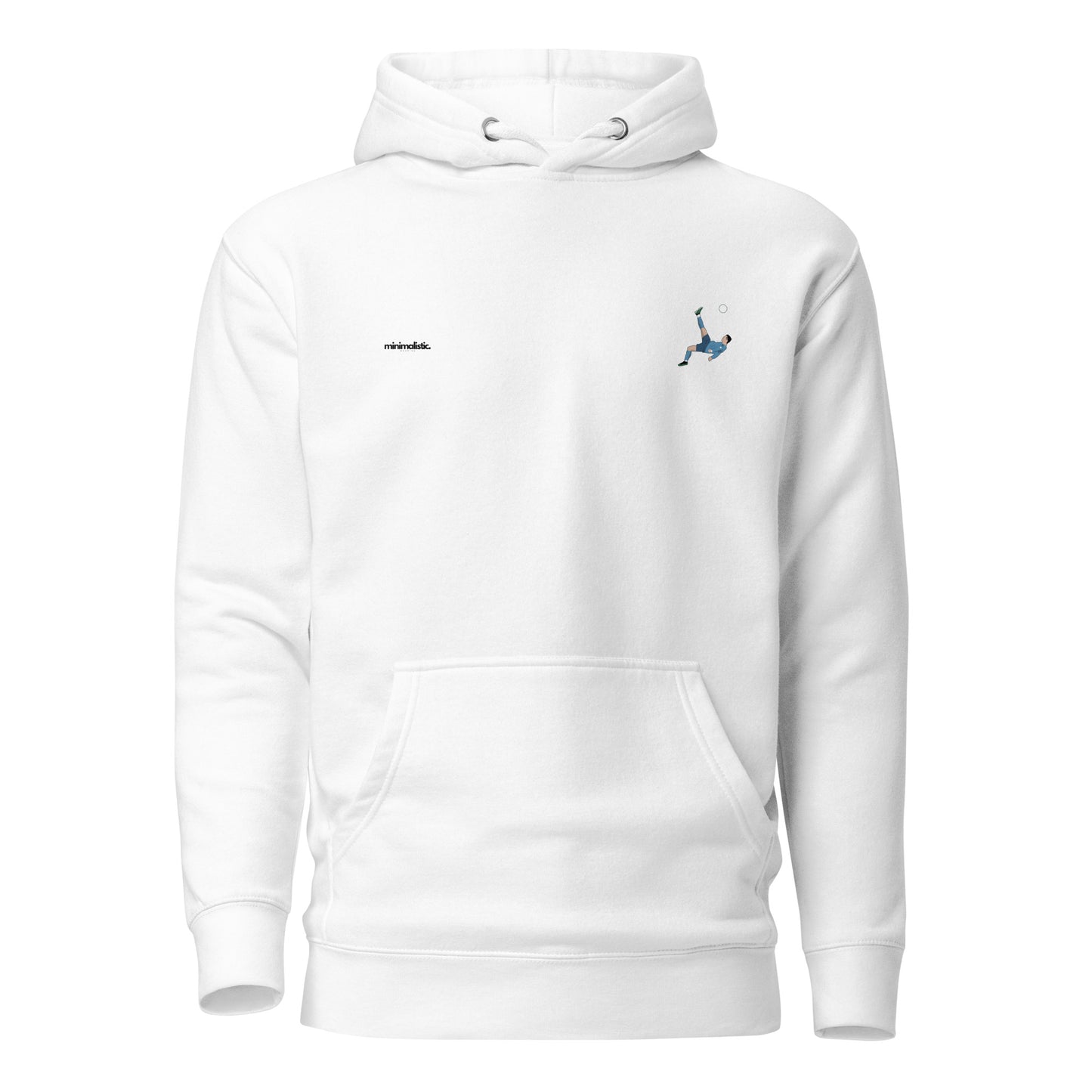 Minimalistic Wearing Hoodie C.Ronaldo Bicycle Kick