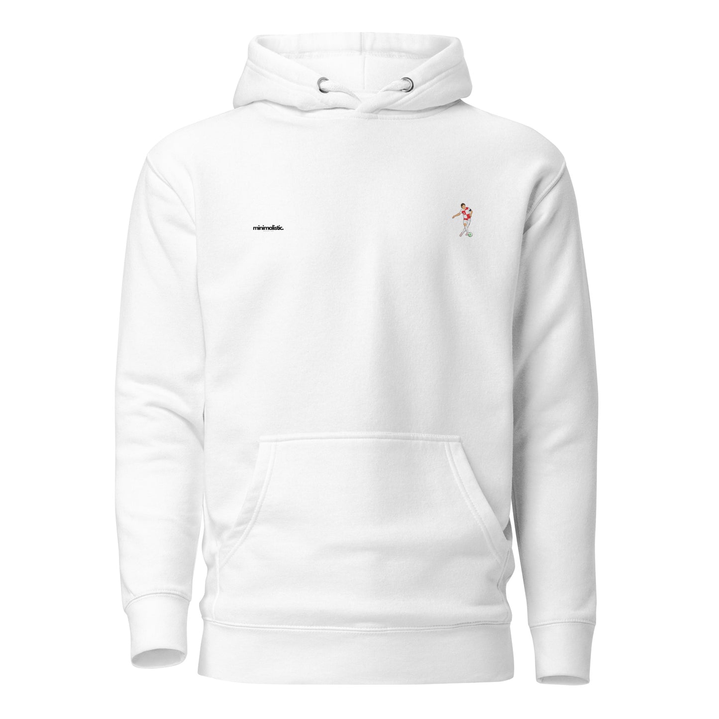 Minimalistic Wearing Hoodie Modric