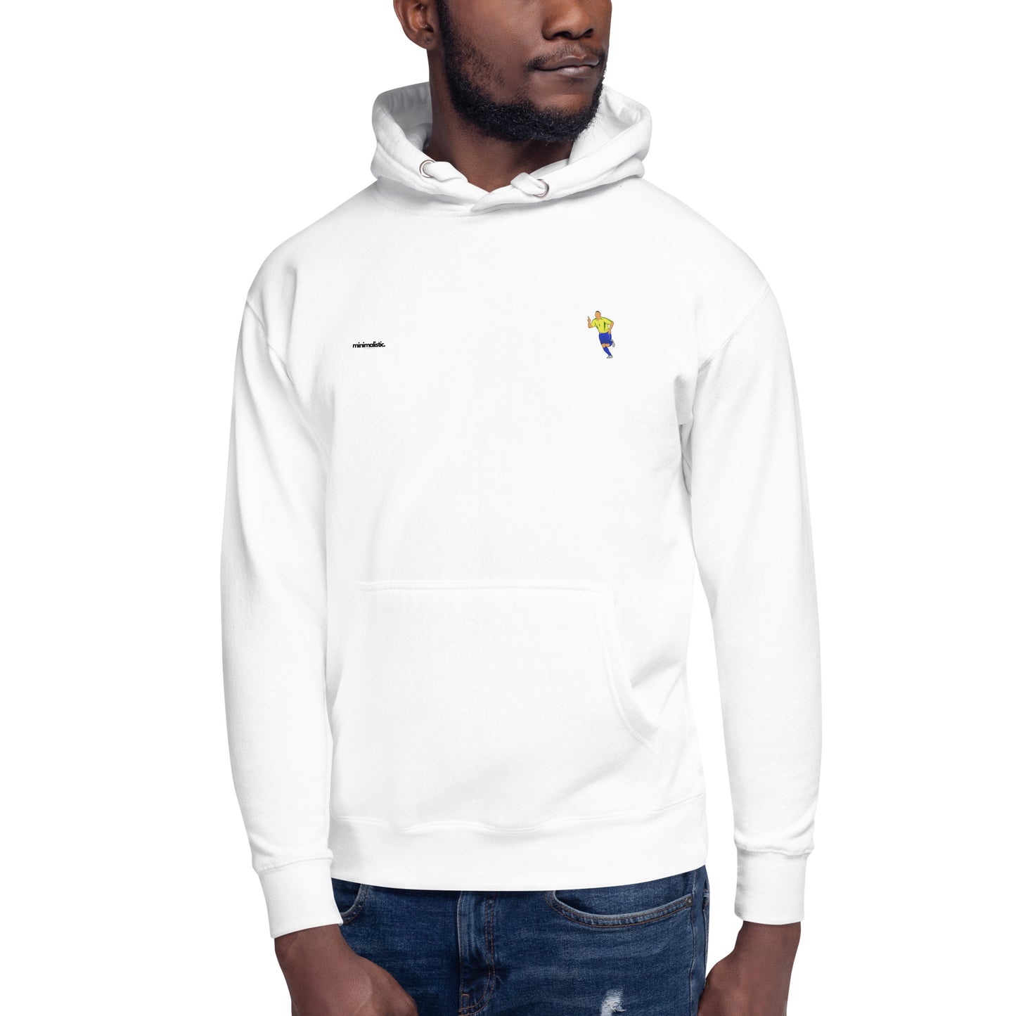 Minimalistic Wearing Hoodie Ronaldo R9