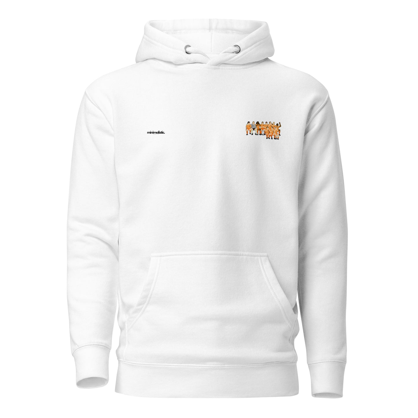 Minimalistic Wearing Hoodie Netherlands 88