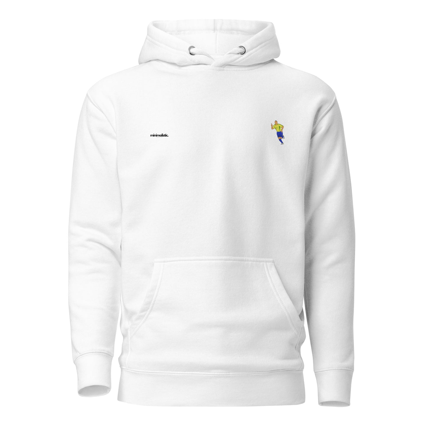 Minimalistic Wearing Hoodie Ronaldo R9