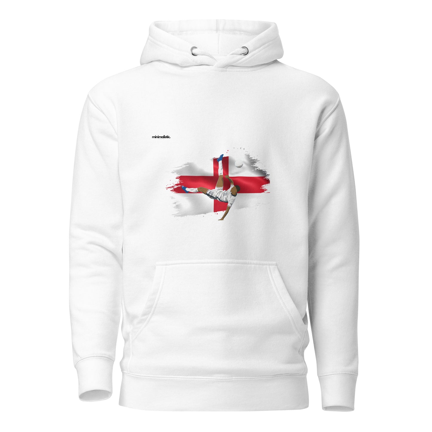 Minimalistic Wearing Hoodie Bellingham England