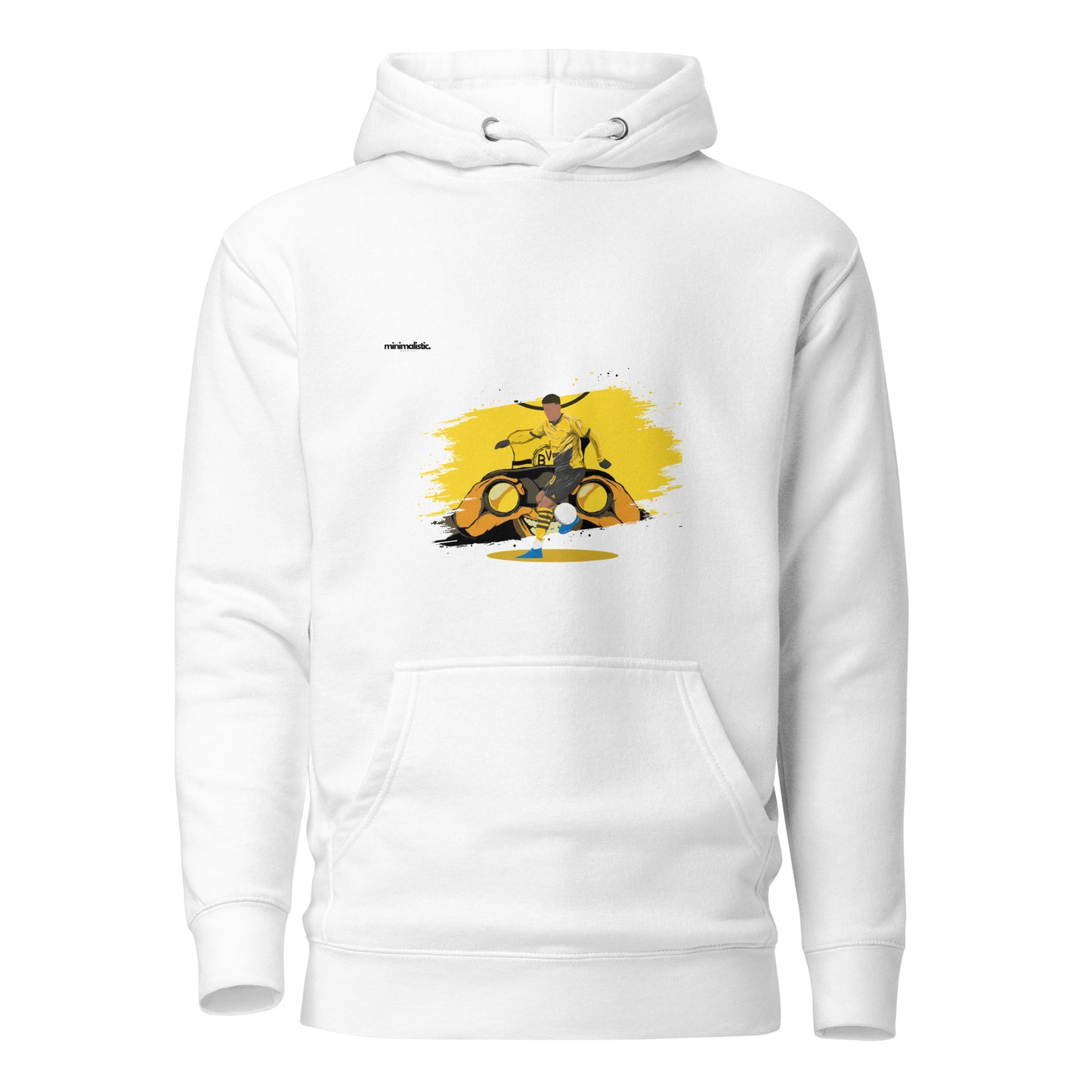 Minimalistic Wearing Hoodie Sancho Dortmund