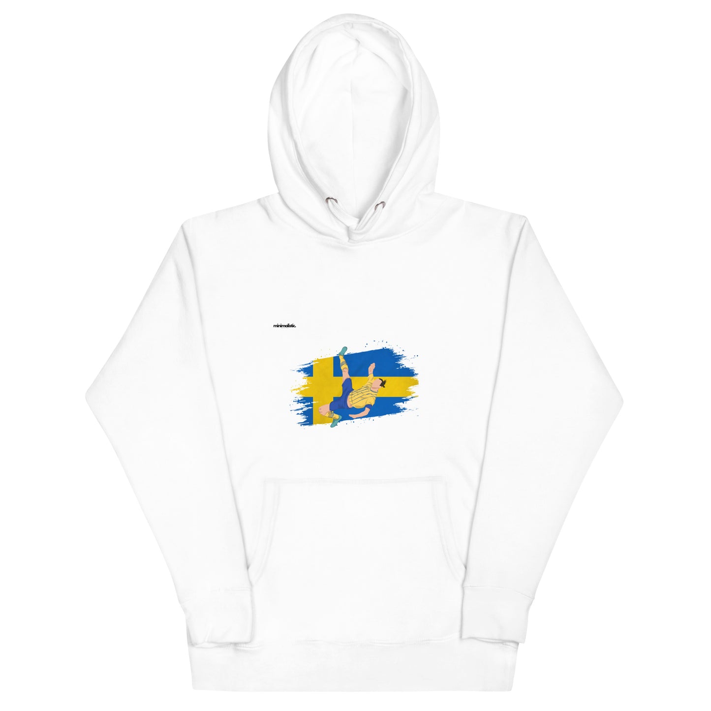 Minimalistic Wearing Hoodie Ibrahimovic Sweden