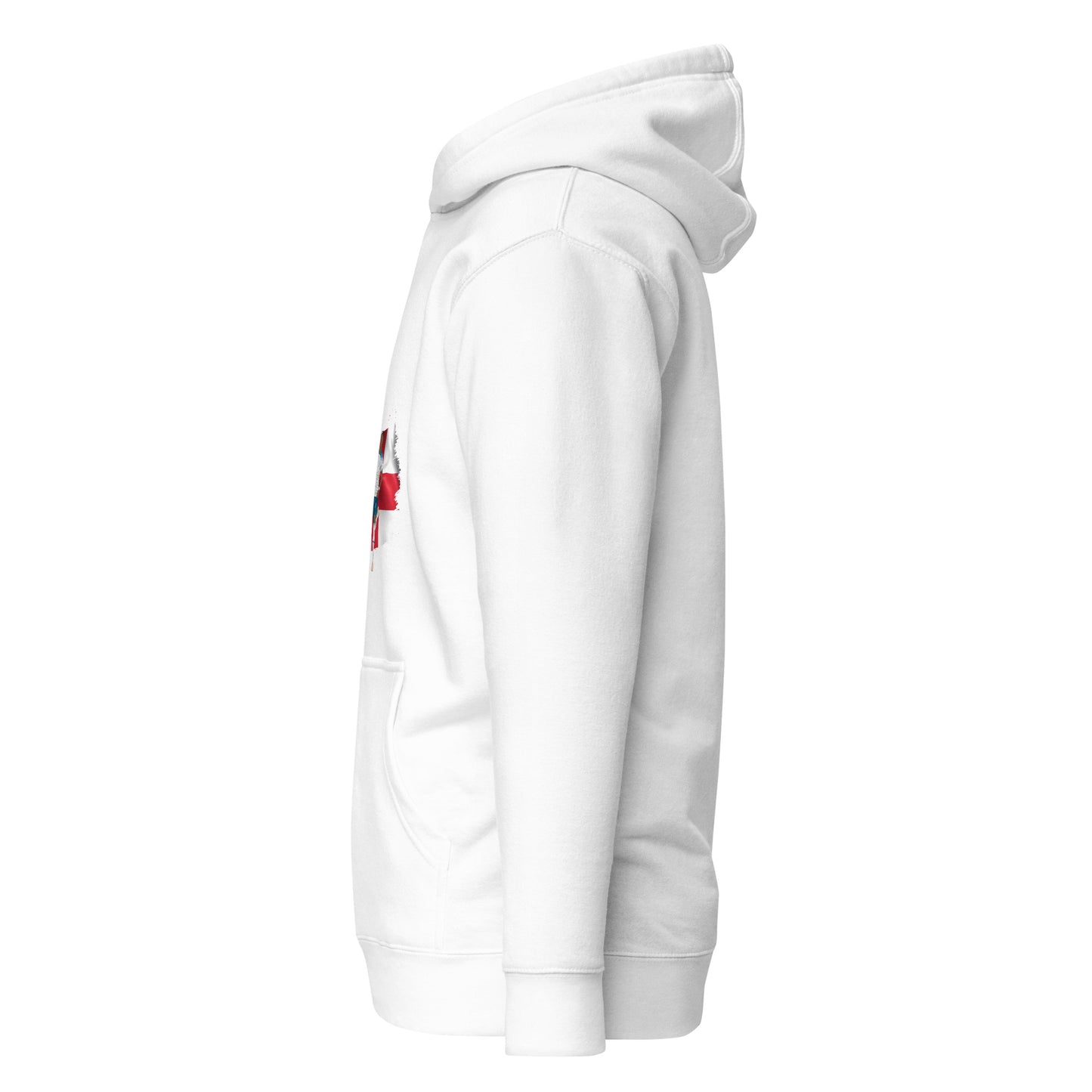 Minimalistic Wearing Hoodie Rashford England